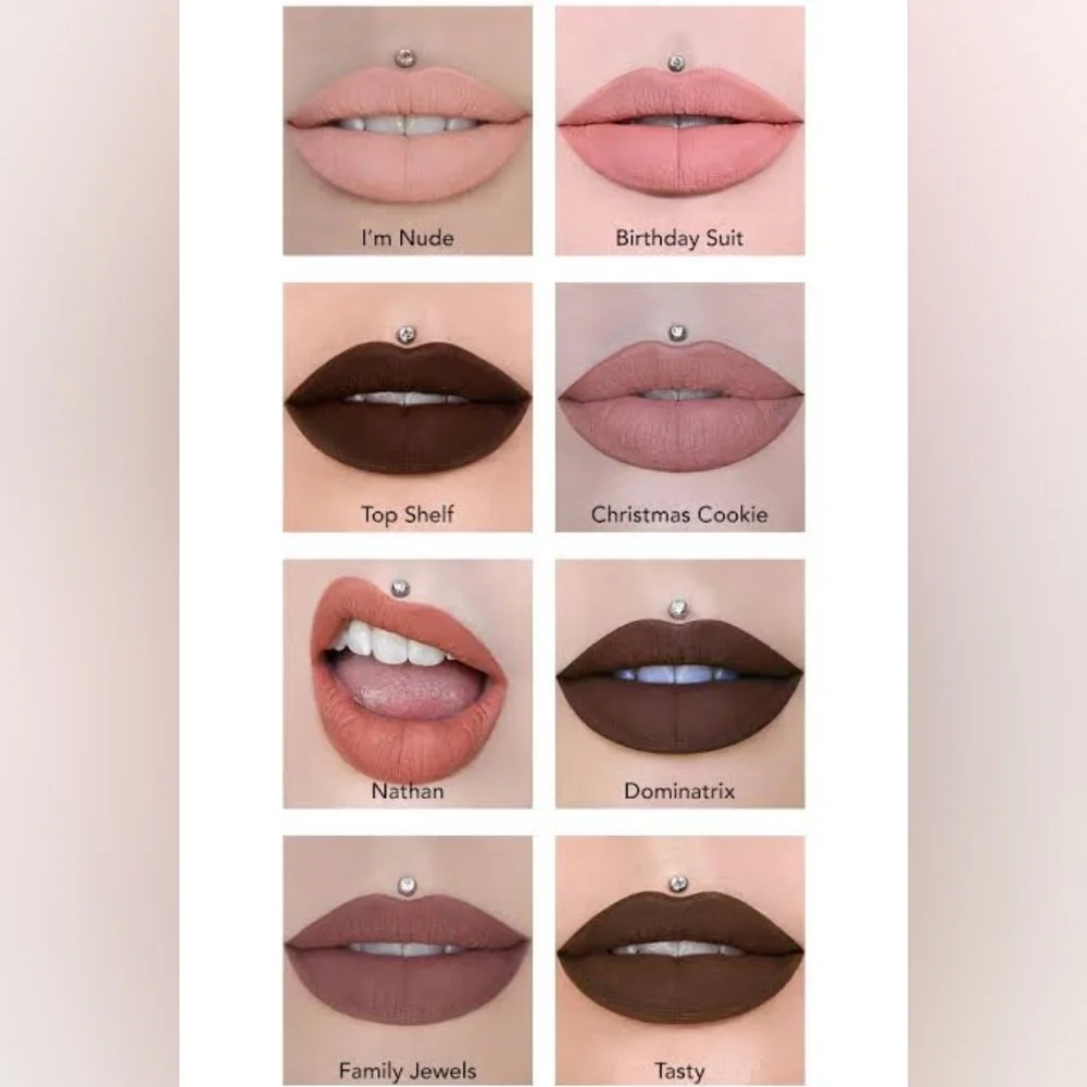 Jeffree Star Dark Brown Dominatrix Velour Liquid Lipstick Full Size NWT